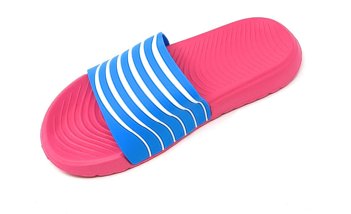 JEFFRICO Womens Shower Slide Sandals Slip On Open Toe Lightweight Comfort Slides Non Slip Quick Dry Sandals