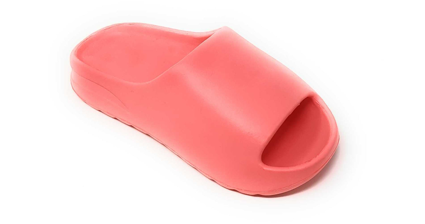 JEFFRICO Girls Cloud Slides Soft Cushioned Slide Sandals Lightweight Open Toe Slip On Sandals