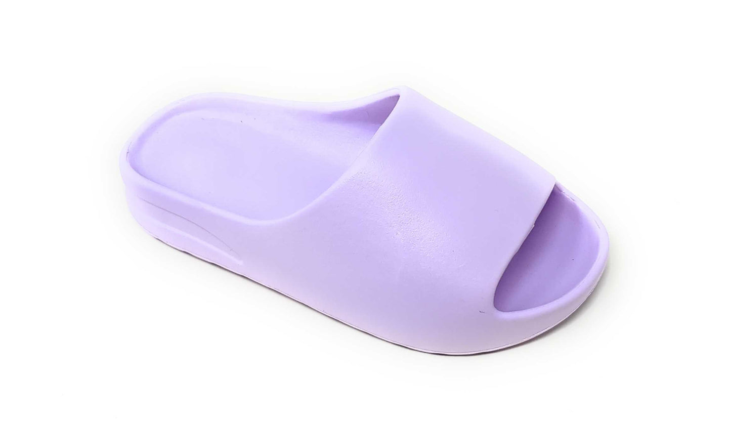 JEFFRICO Girls Cloud Slides Soft Cushioned Slide Sandals Lightweight Open Toe Slip On Sandals
