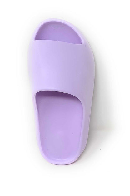 JEFFRICO Girls Cloud Slides Soft Cushioned Slide Sandals Lightweight Open Toe Slip On Sandals