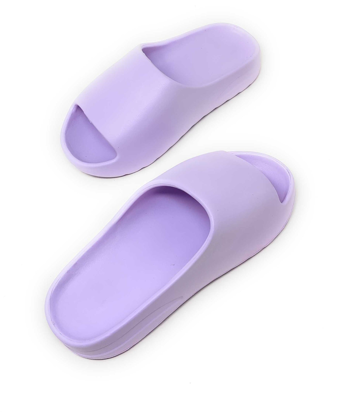 JEFFRICO Girls Cloud Slides Soft Cushioned Slide Sandals Lightweight Open Toe Slip On Sandals