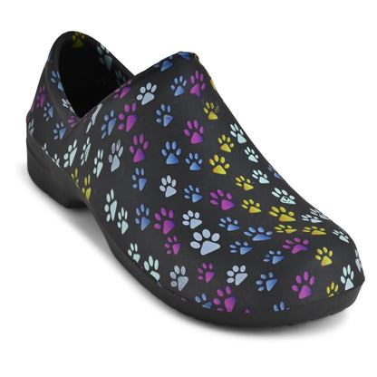 JEFFRICO Womens Clogs Breathable Lightweight Slip On Clogs Comfort Garden Shoes