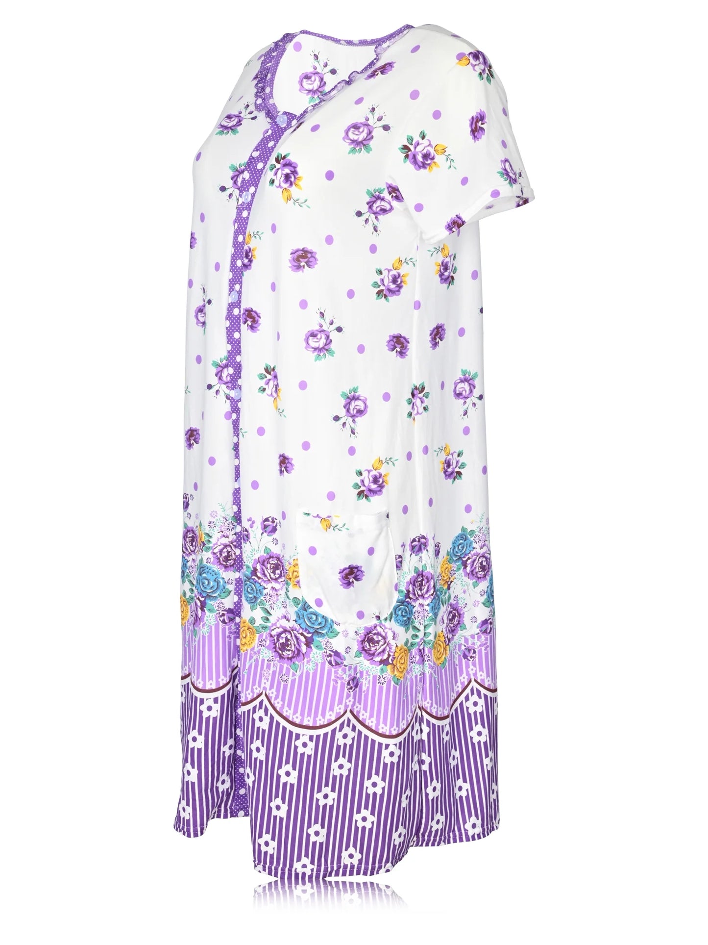 JEFFRICO Womens Nightgowns Sleepwear Soft Pajama Dress Nightshirts