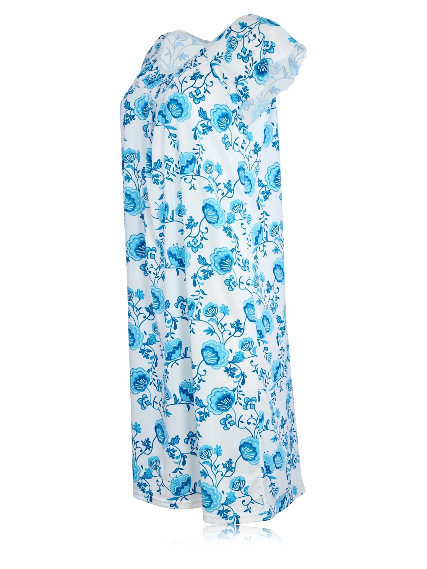 JEFFRICO Womens Nightgowns Sleepwear Soft Pajama Dress Nightshirts