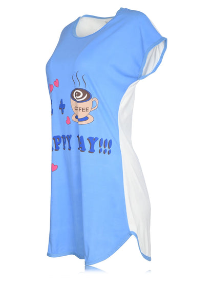 JEFFRICO Womens Nightgowns Sleepwear Soft Pajama Dress Nightshirts