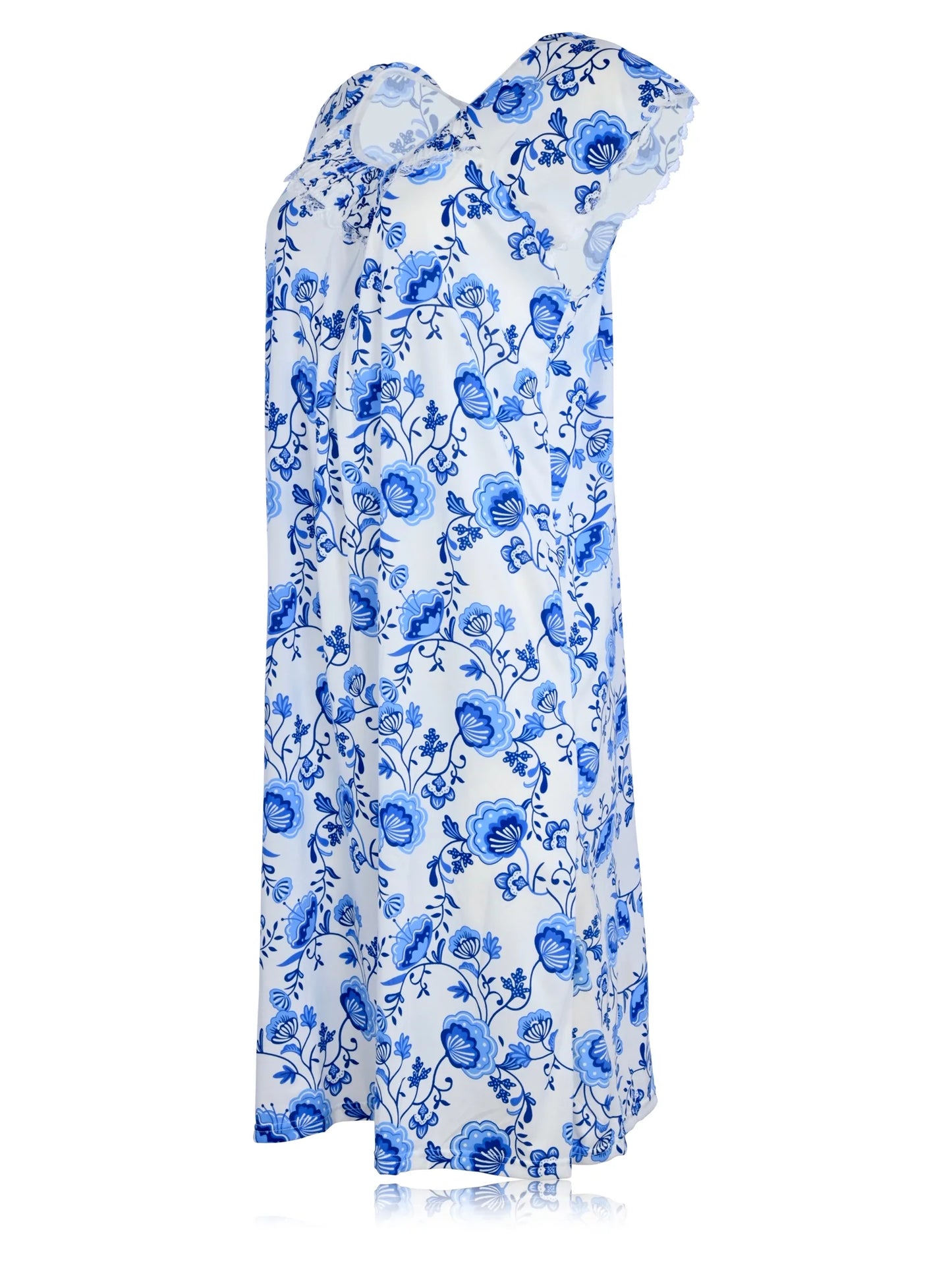 JEFFRICO Womens Nightgowns Sleepwear Soft Pajama Dress Nightshirts