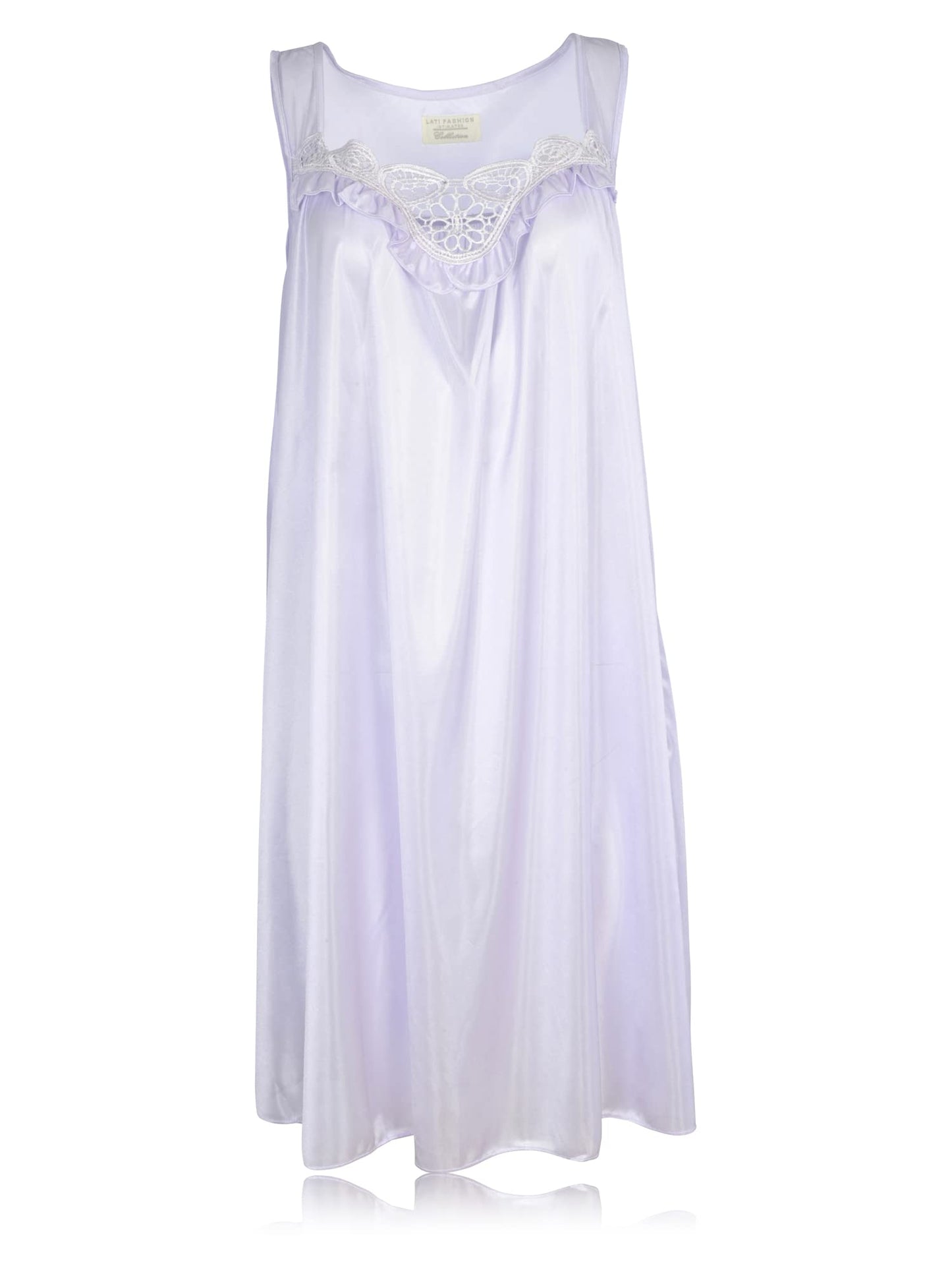 JEFFRICO Womens Sleeveless Nightgowns Sleepwear Soft Pajama Dress Nightshirts
