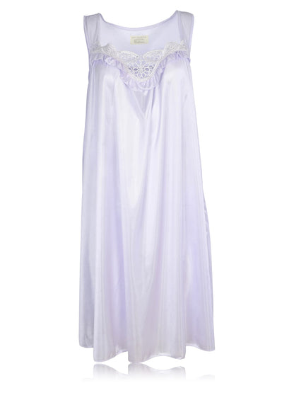 JEFFRICO Womens Sleeveless Nightgowns Sleepwear Soft Pajama Dress Nightshirts