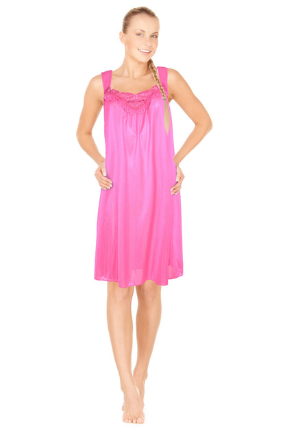 JEFFRICO Womens Sleeveless Nightgowns Sleepwear Soft Pajama Dress Nightshirts