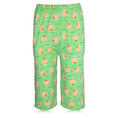 JEFFRICO Womens Pajamas For Women Capri Set Sleepwear Soft Pajamas