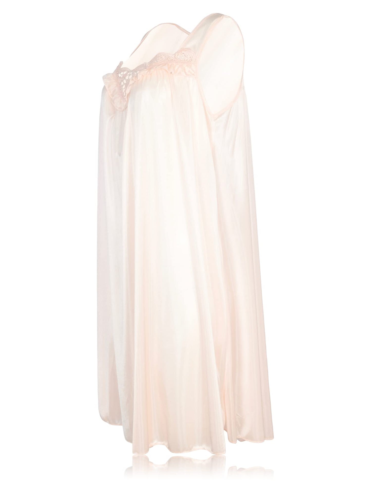 JEFFRICO Womens Sleeveless Nightgowns Sleepwear Soft Pajama Dress Nightshirts