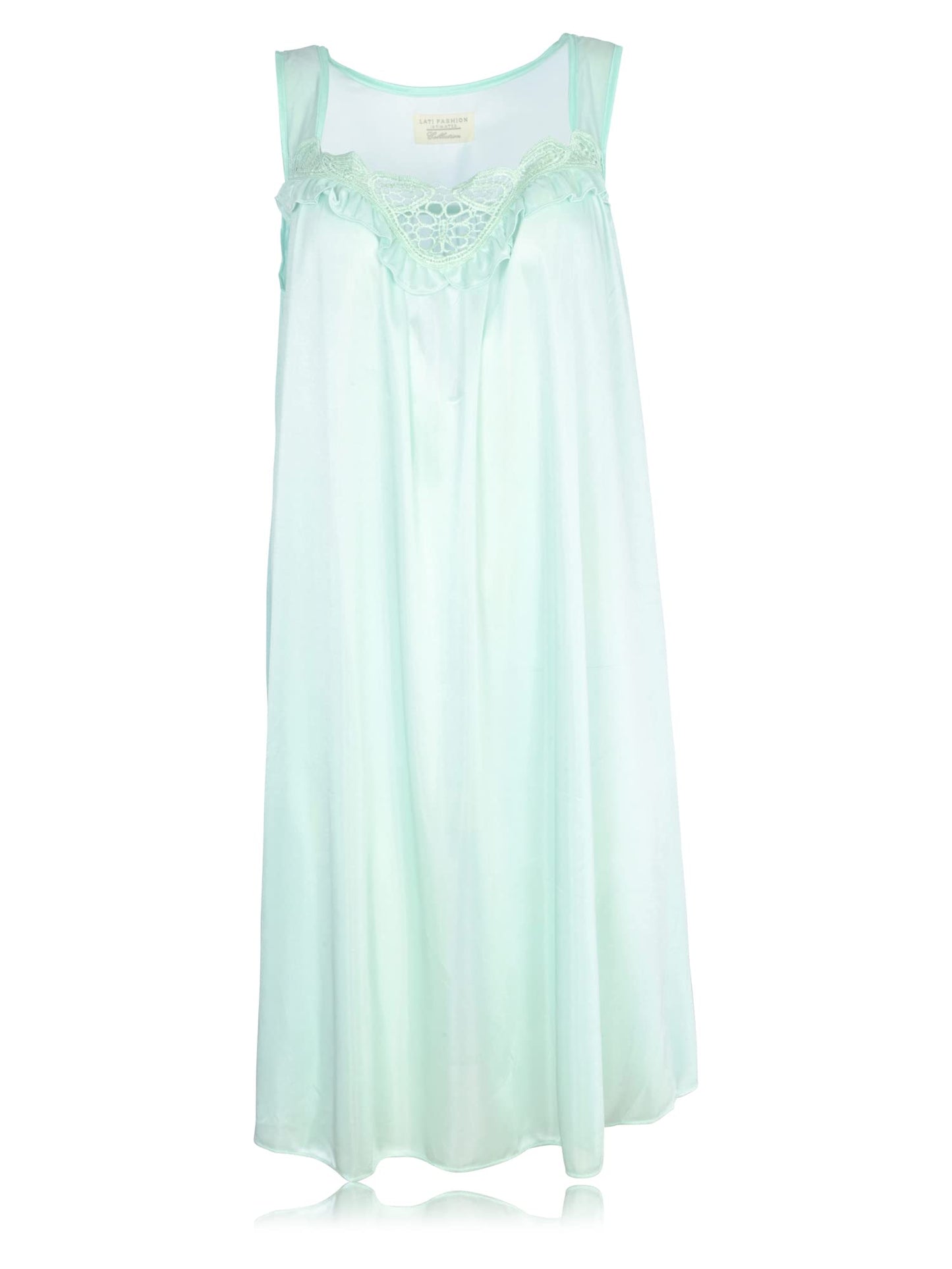 JEFFRICO Womens Sleeveless Nightgowns Sleepwear Soft Pajama Dress Nightshirts