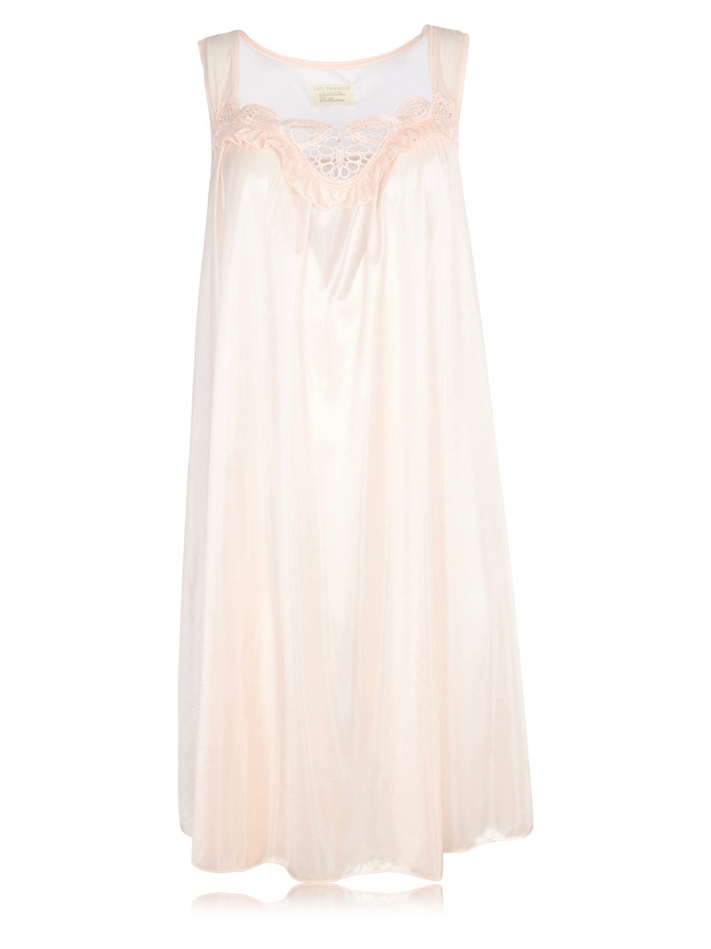 JEFFRICO Womens Sleeveless Nightgowns Sleepwear Soft Pajama Dress Nightshirts