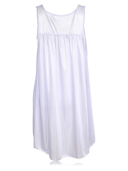 JEFFRICO Womens Sleeveless Nightgowns Sleepwear Soft Pajama Dress Nightshirts