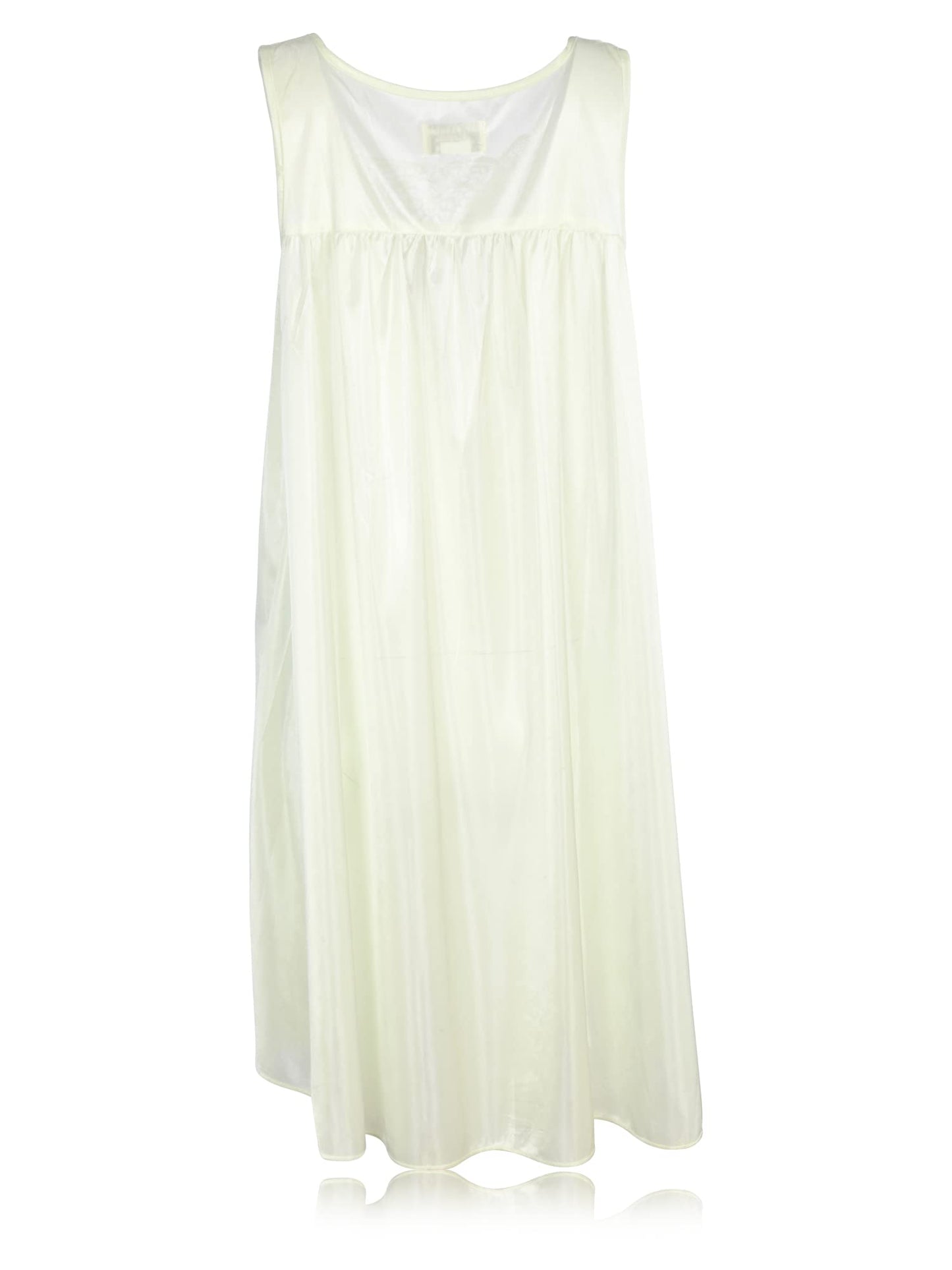 JEFFRICO Womens Sleeveless Nightgowns Sleepwear Soft Pajama Dress Nightshirts