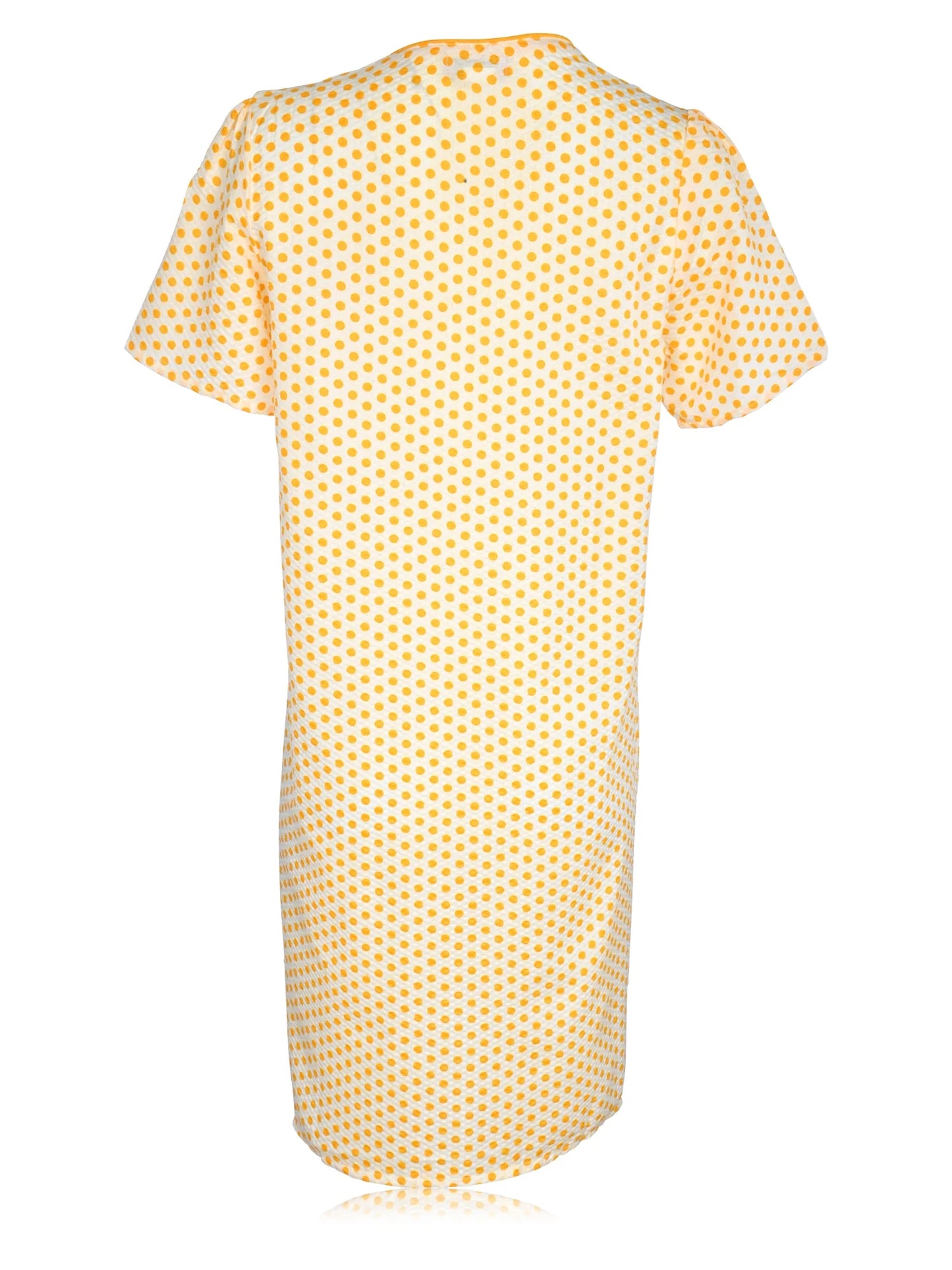 JEFFRICO House Dresses for Women with Pockets - Lightweight Breathable Short Sleeve Muumuu & Nightgowns - Zipper Front Housecoat and Dusters for Women