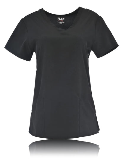 JEFFRICO Scrubs For Women Scrub Set V-Neck Scrub Top and Jogger Scrub Pants Lightweight 4 Way Stretch Soft 5 Pockets