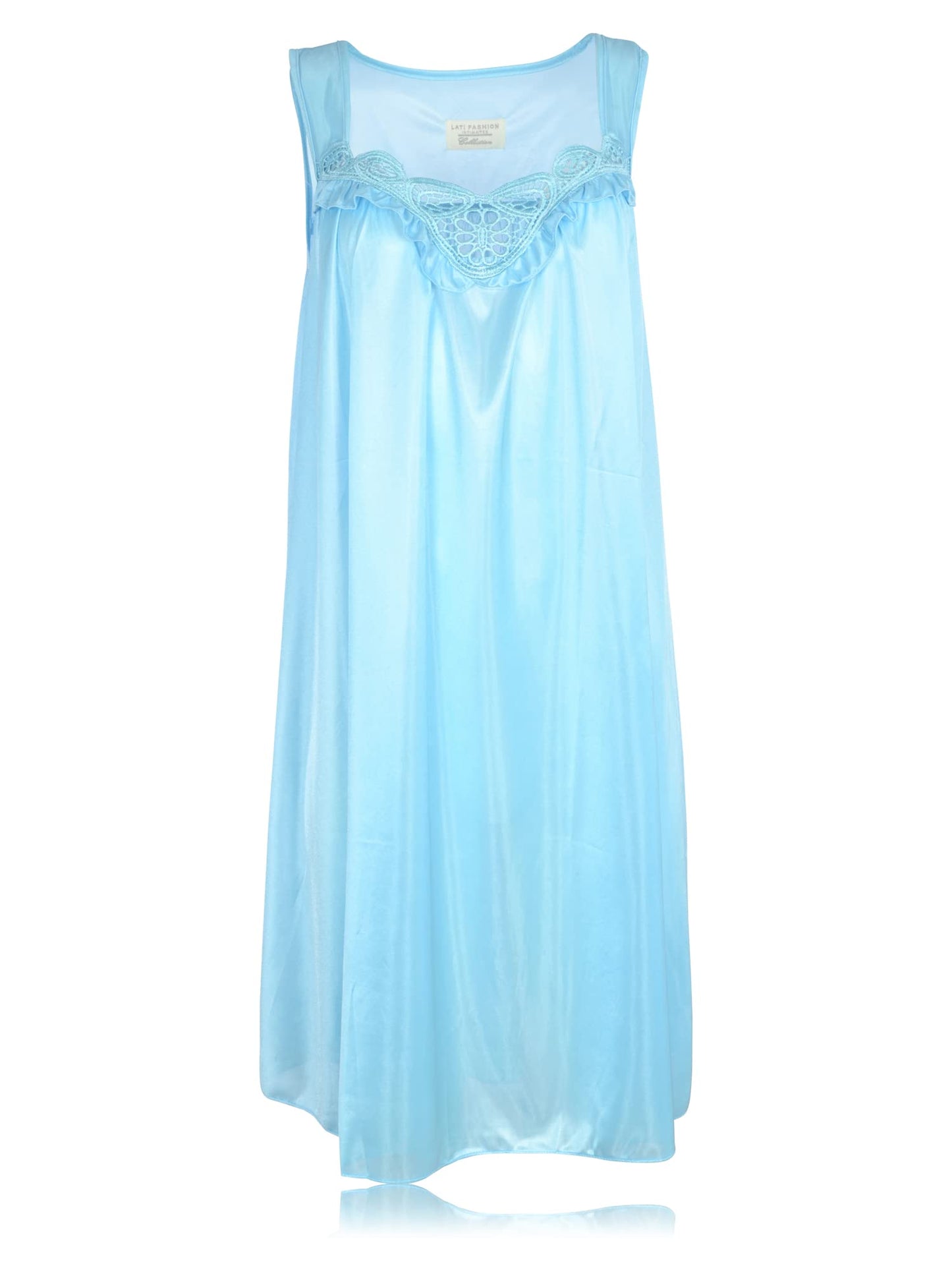 JEFFRICO Womens Sleeveless Nightgowns Sleepwear Soft Pajama Dress Nightshirts