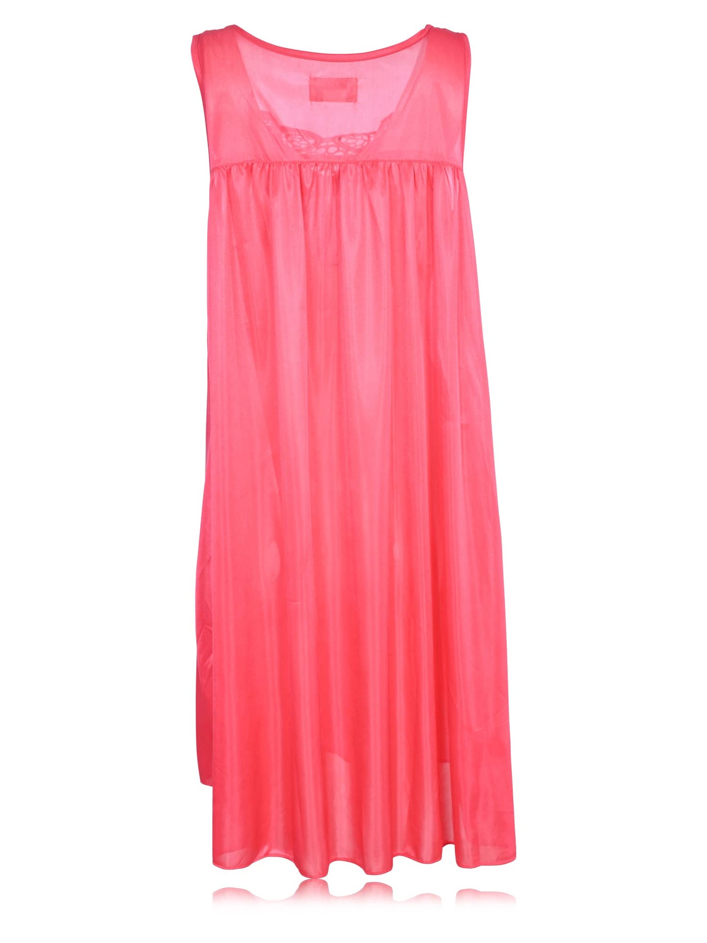 JEFFRICO Womens Sleeveless Nightgowns Sleepwear Soft Pajama Dress Nightshirts
