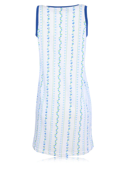 JEFFRICO Womens Sleeveless Nightgowns Sleepwear Soft Pajama Dress Nightshirts