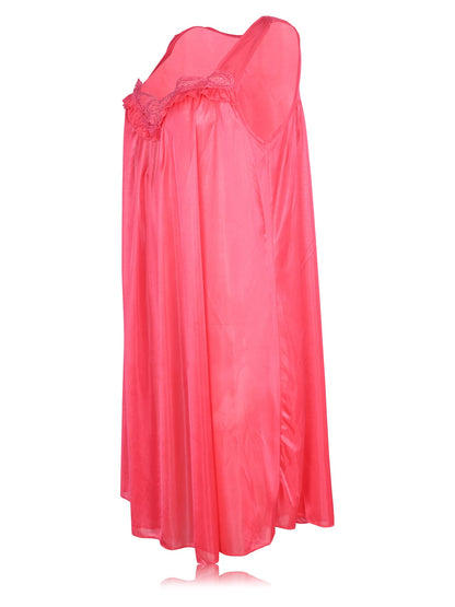 JEFFRICO Womens Sleeveless Nightgowns Sleepwear Soft Pajama Dress Nightshirts