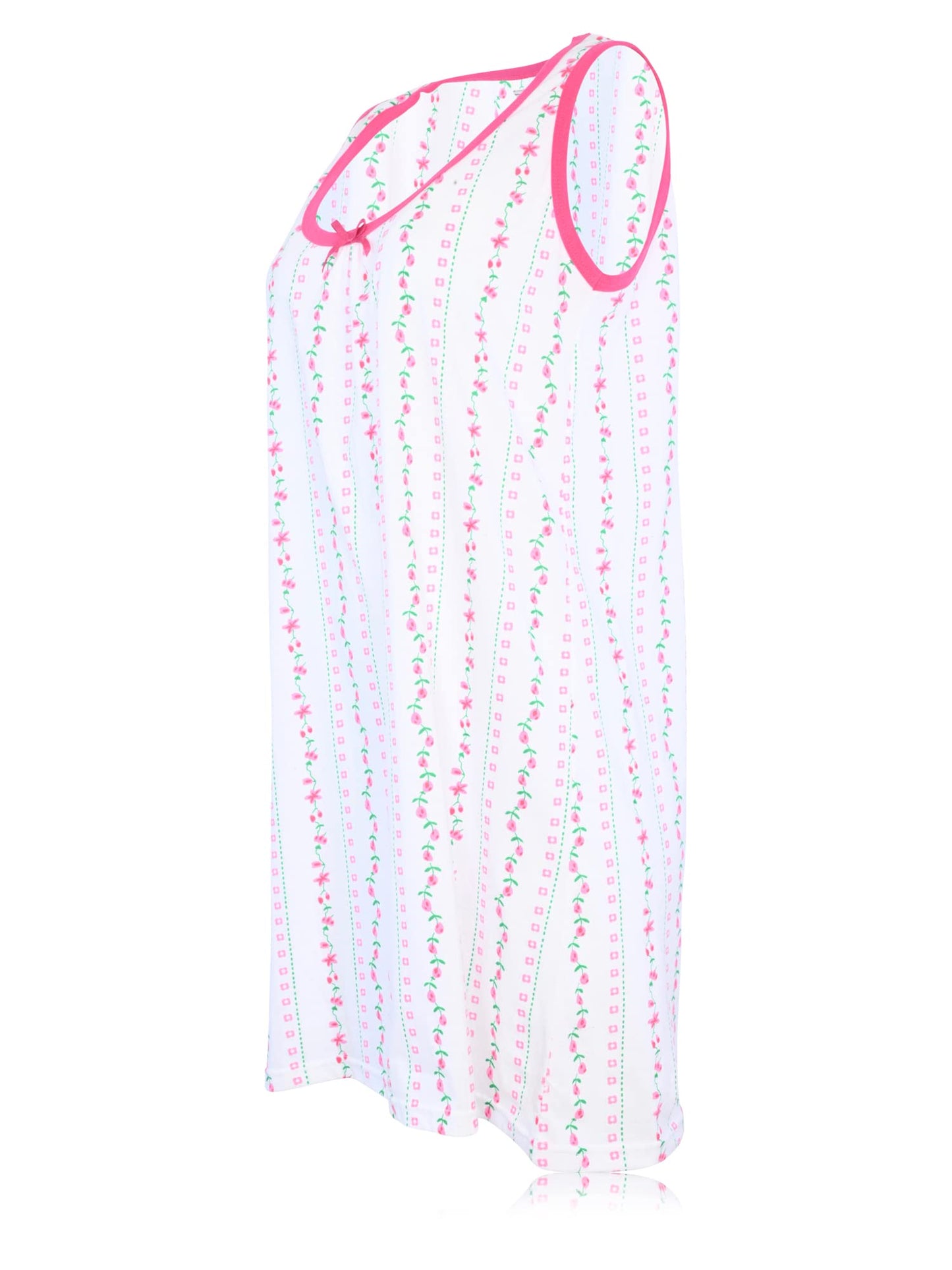 JEFFRICO Womens Sleeveless Nightgowns Sleepwear Soft Pajama Dress Nightshirts