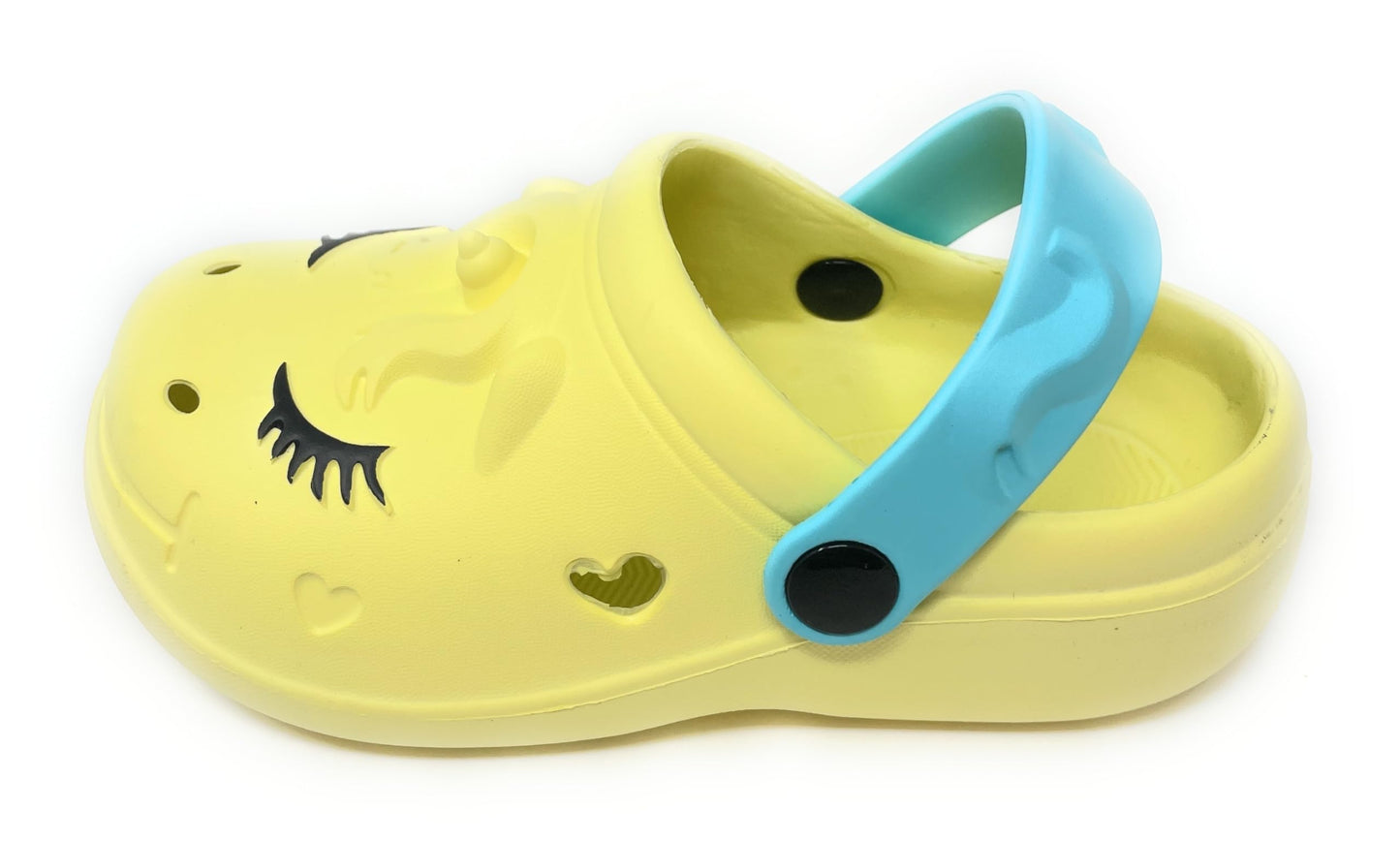 JEFFRICO Breathable Clogs for Kids Girls Boys Toddler Garden Shoes Sandals Water Shower Pool Beach Shoes