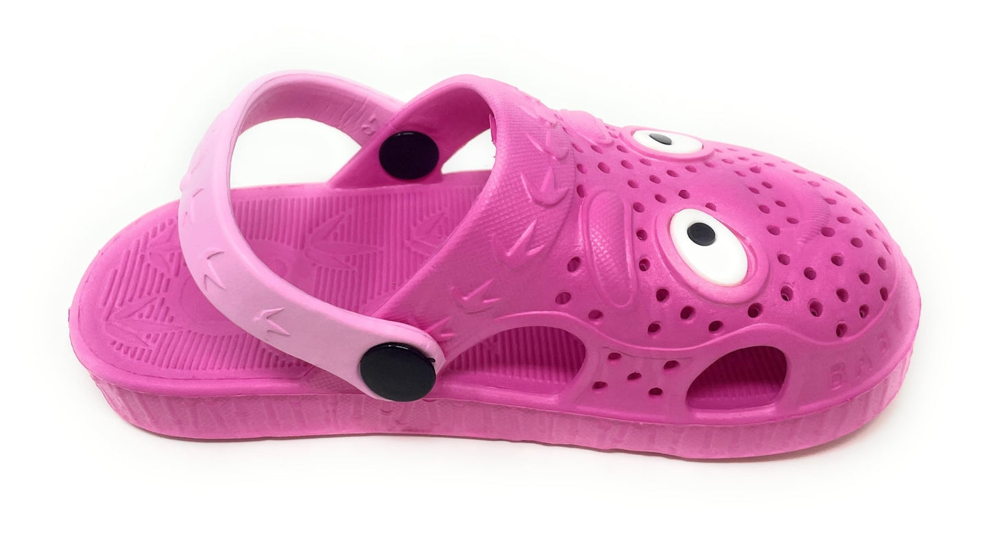 JEFFRICO Breathable Clogs for Kids Girls Boys Toddler Garden Shoes Sandals Water Shower Pool Beach Shoes
