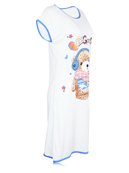 JEFFRICO Womens Nightgowns Sleepwear Soft Pajama Dress Nightshirts