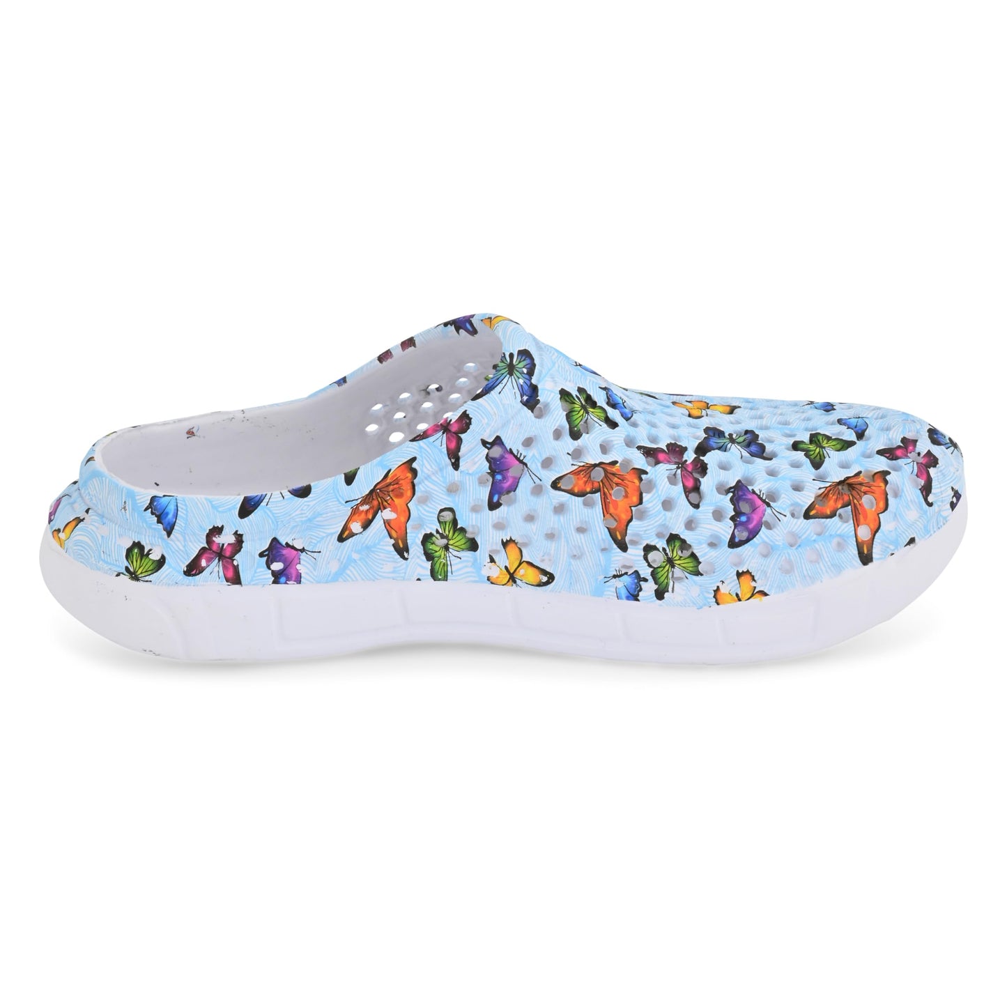 JEFFRICO Womens Clogs Breathable Lightweight Slip On Clogs Comfort Garden Shoes