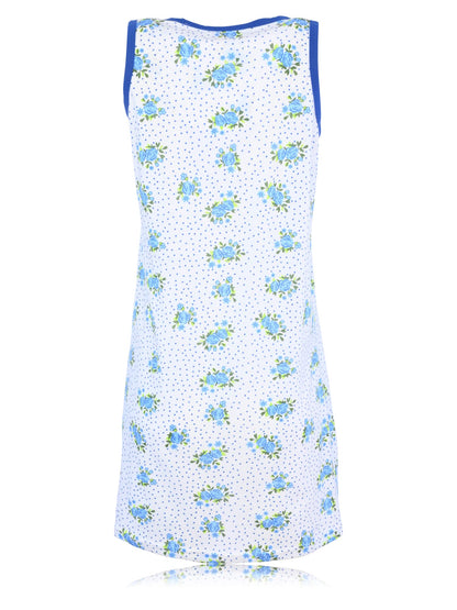 JEFFRICO Womens Sleeveless Nightgowns Sleepwear Soft Pajama Dress Nightshirts