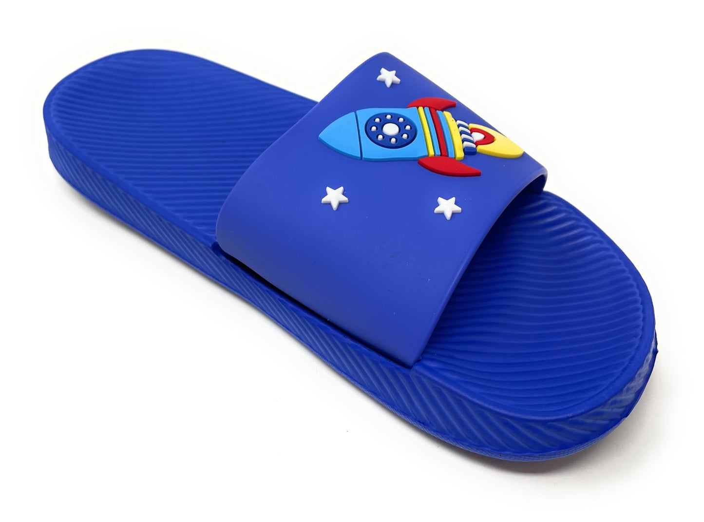 JEFFRICO Boys Comfort Sandals Kids Slip On Lightweight EVA Water Shower Pool Beach Sandals Slides