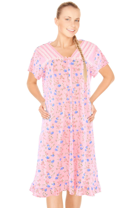 JEFFRICO Womens Nightgowns Sleepwear Soft Pajama Dress Nightshirts