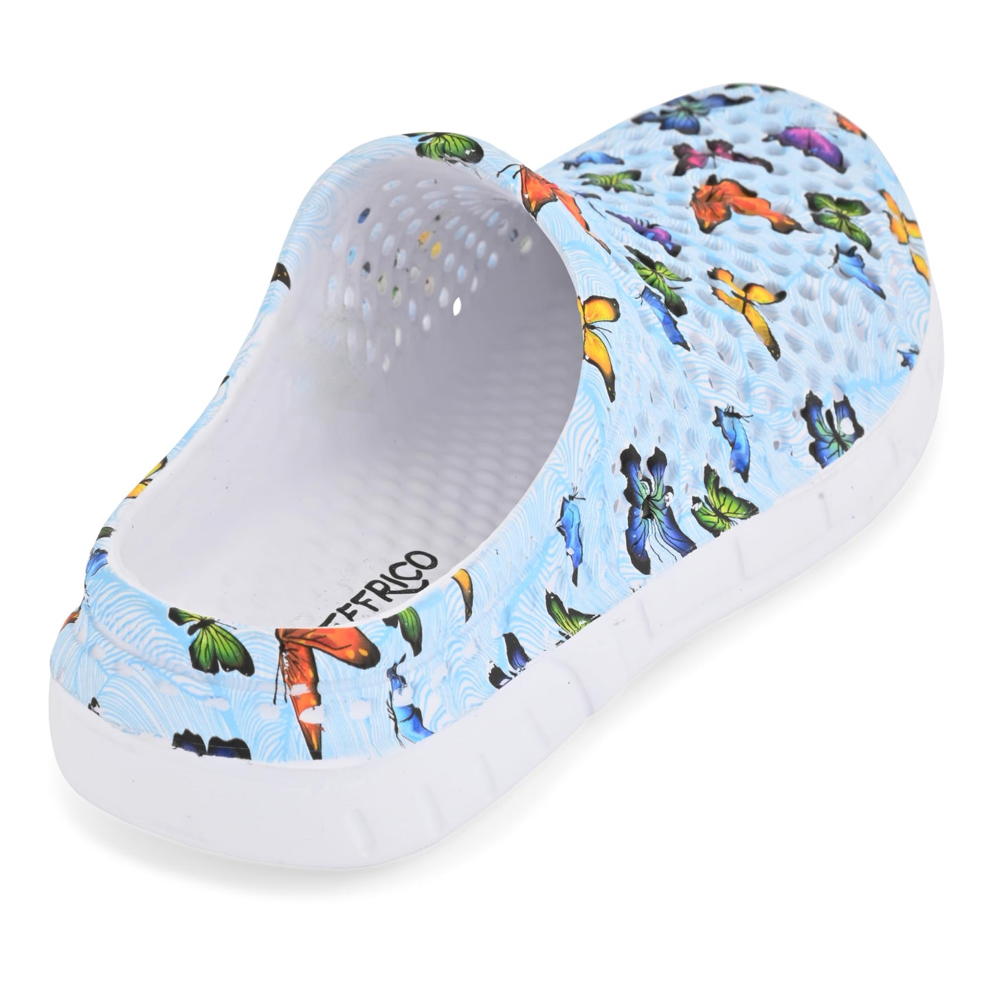 JEFFRICO Womens Clogs Breathable Lightweight Slip On Clogs Comfort Garden Shoes