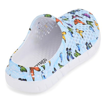 JEFFRICO Womens Clogs Breathable Lightweight Slip On Clogs Comfort Garden Shoes