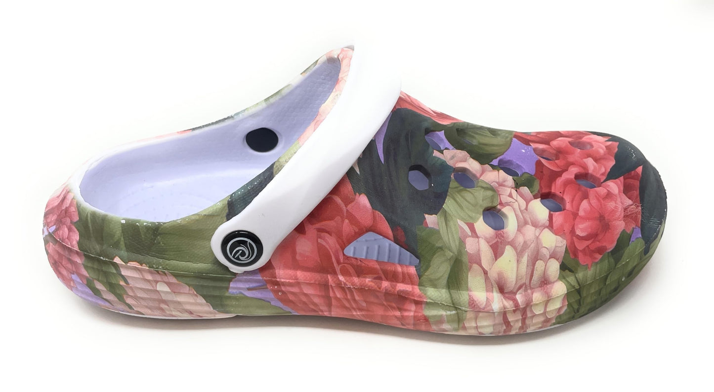 JEFFRICO Womens Clogs Breathable Lightweight Slip On Clogs Comfort Garden Shoes