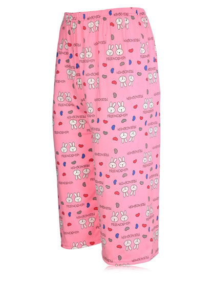JEFFRICO Womens Pajamas For Women Capri Set Sleepwear Soft Pajamas