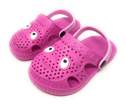 JEFFRICO Breathable Clogs for Kids Girls Boys Toddler Garden Shoes Sandals Water Shower Pool Beach Shoes