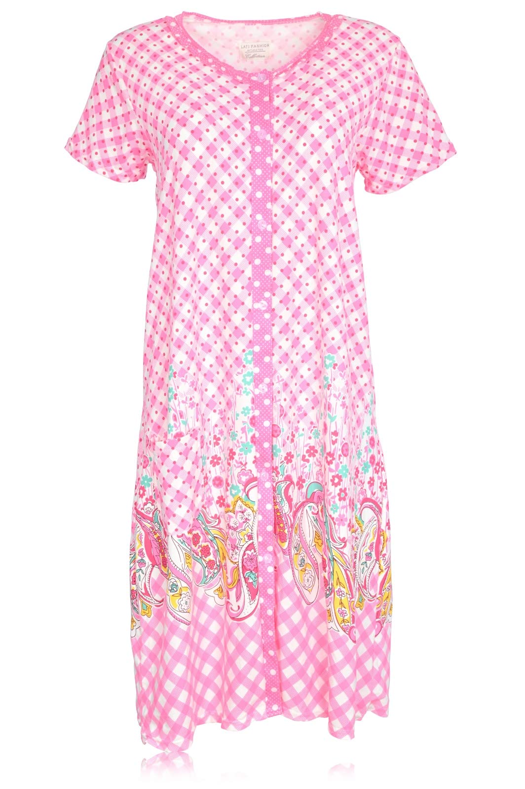JEFFRICO Womens Nightgowns Sleepwear Soft Pajama Dress Nightshirts