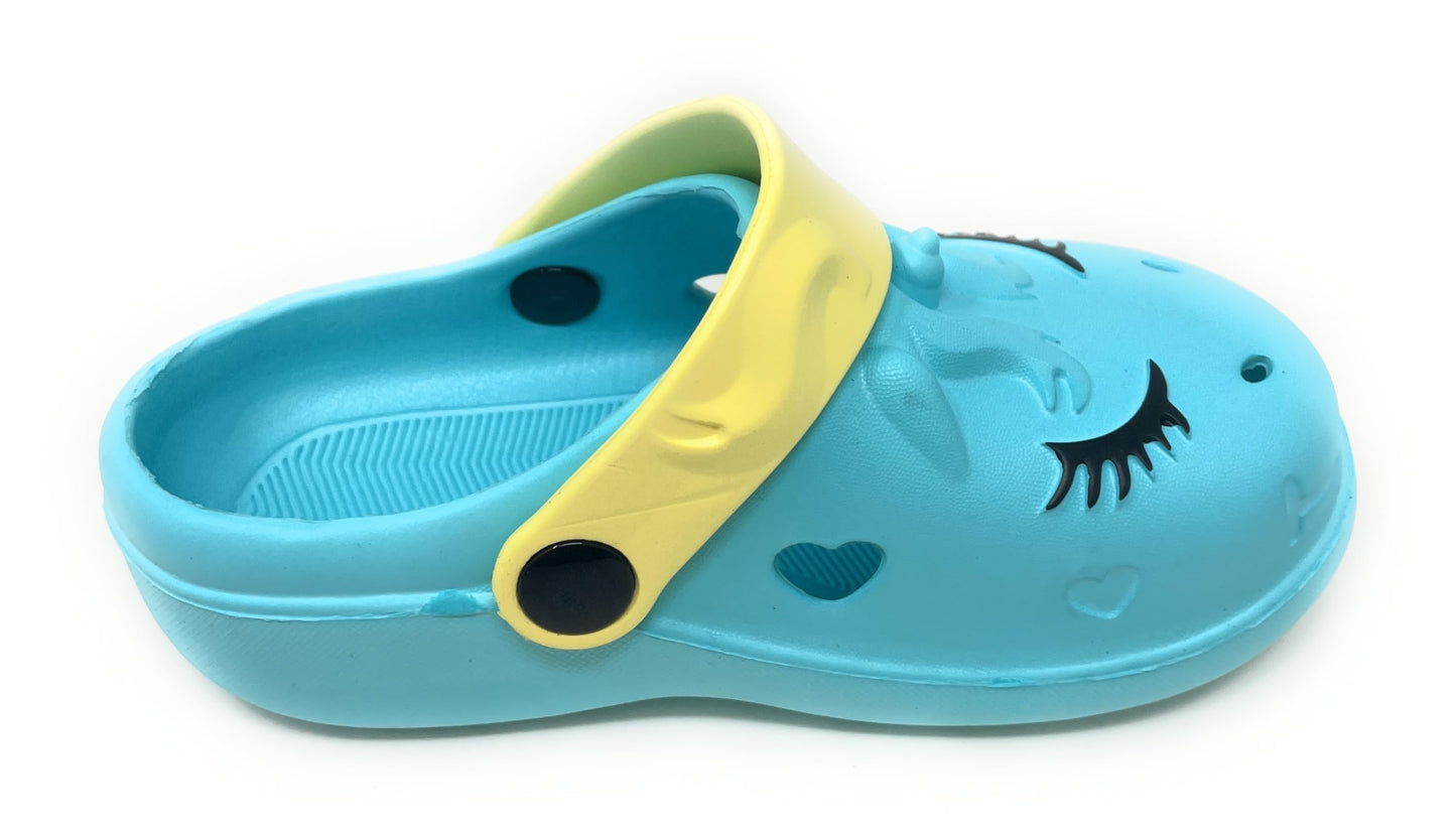 JEFFRICO Breathable Clogs for Kids Girls Boys Toddler Garden Shoes Sandals Water Shower Pool Beach Shoes