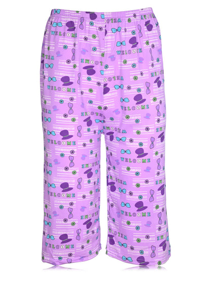 JEFFRICO Womens Pajamas For Women Capri Set Sleepwear Soft Pajamas