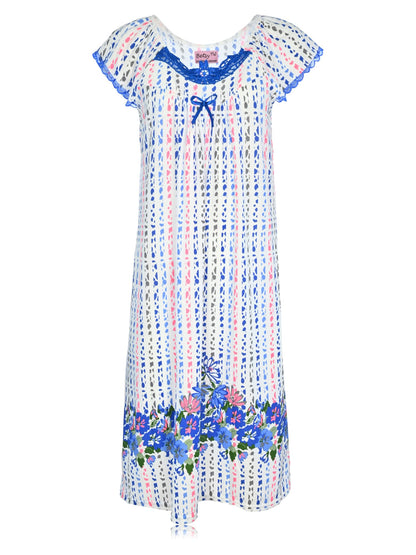JEFFRICO Womens Nightgowns Sleepwear Soft Pajama Dress Nightshirts