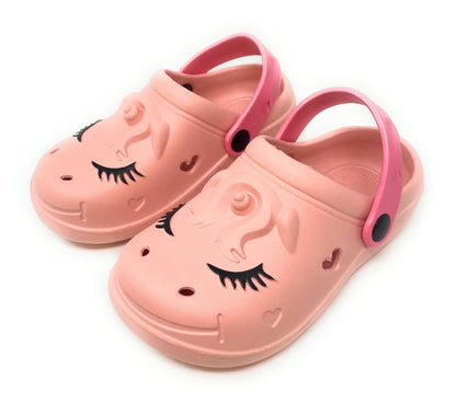 JEFFRICO Breathable Clogs for Kids Girls Boys Toddler Garden Shoes Sandals Water Shower Pool Beach Shoes