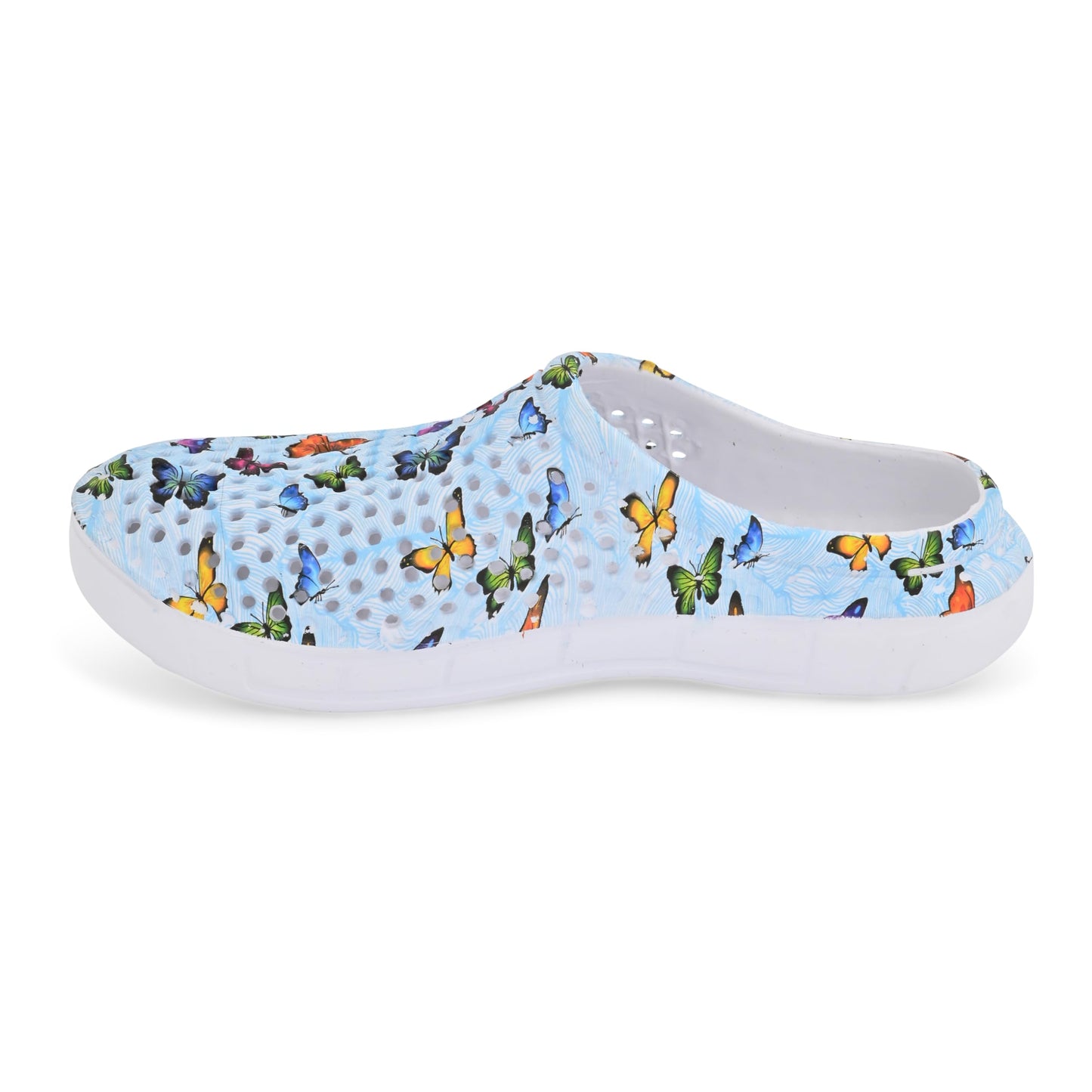 JEFFRICO Womens Clogs Breathable Lightweight Slip On Clogs Comfort Garden Shoes
