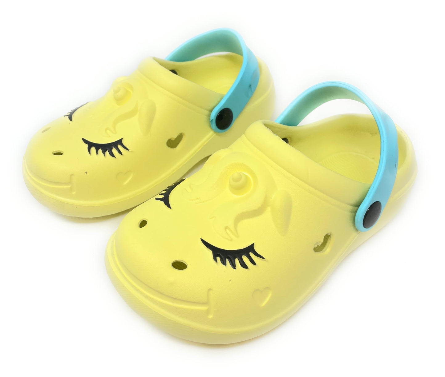 JEFFRICO Breathable Clogs for Kids Girls Boys Toddler Garden Shoes Sandals Water Shower Pool Beach Shoes
