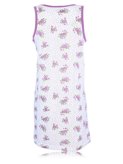 JEFFRICO Womens Sleeveless Nightgowns Sleepwear Soft Pajama Dress Nightshirts