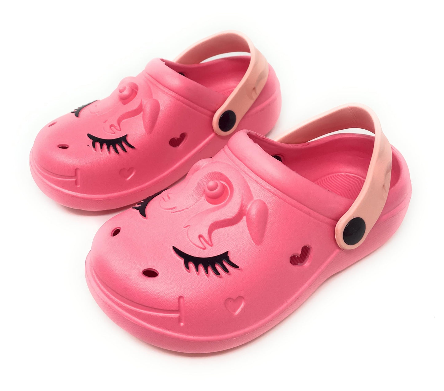 JEFFRICO Breathable Clogs for Kids Girls Boys Toddler Garden Shoes Sandals Water Shower Pool Beach Shoes