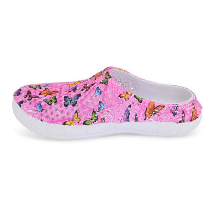 JEFFRICO Womens Clogs Breathable Lightweight Slip On Clogs Comfort Garden Shoes
