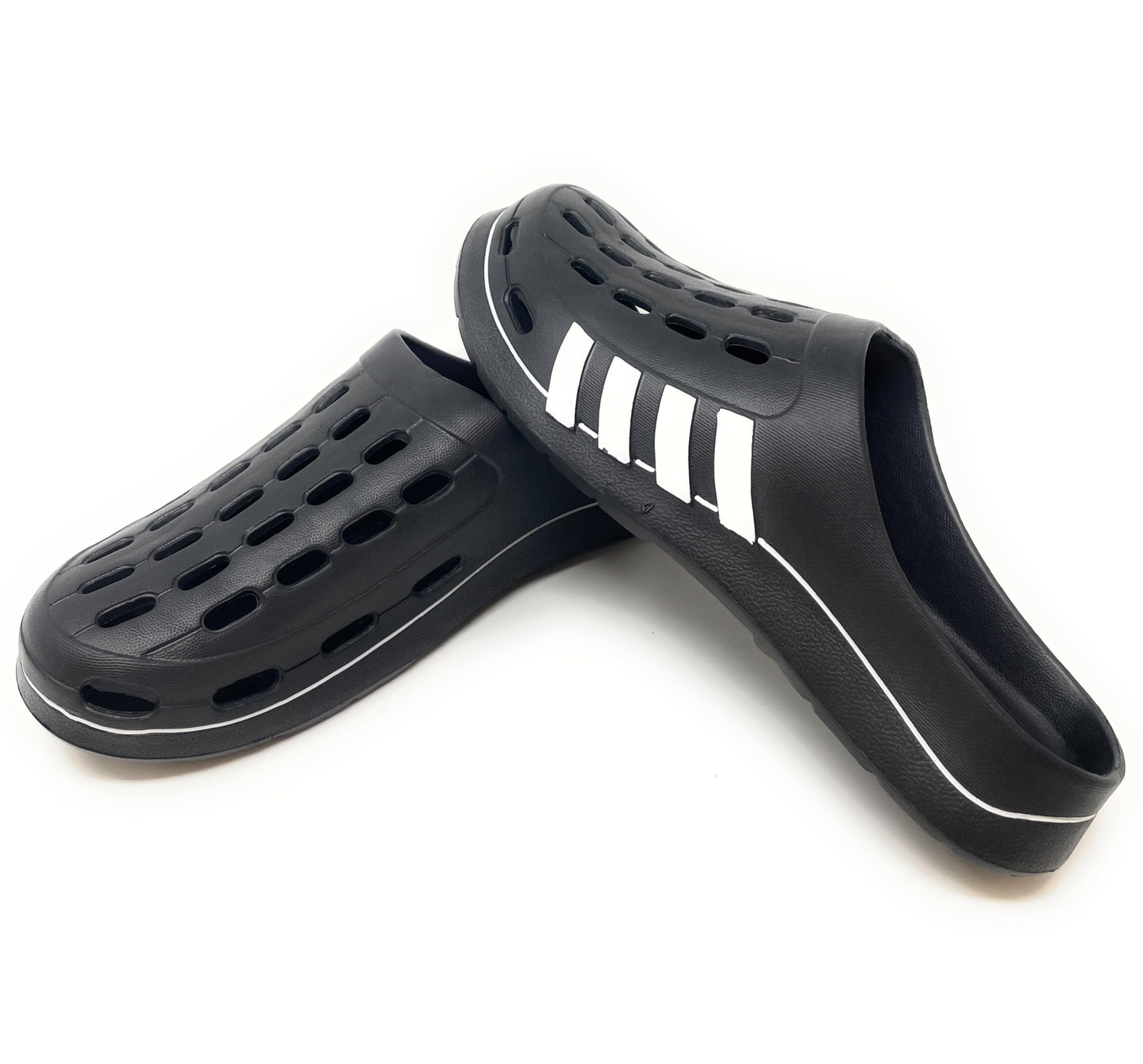 JEFFRICO Breathable Clogs for Men- Lightweight Slip-On Garden Clogs Nursing Work & Shoes