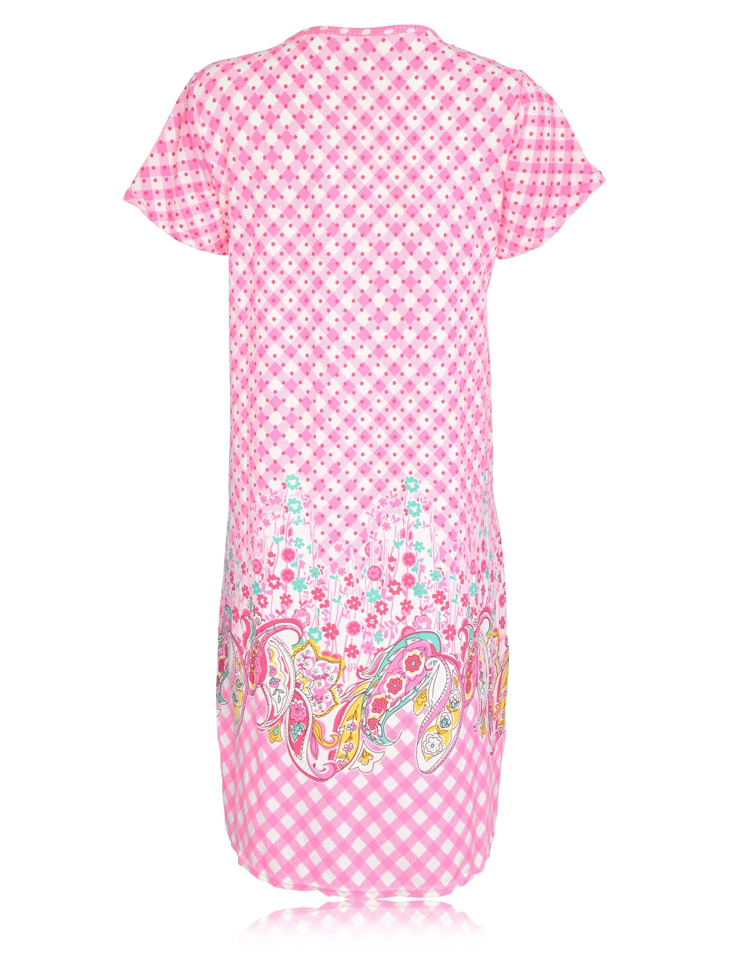JEFFRICO Womens Nightgowns Sleepwear Soft Pajama Dress Nightshirts
